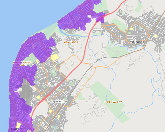 Kapiti map