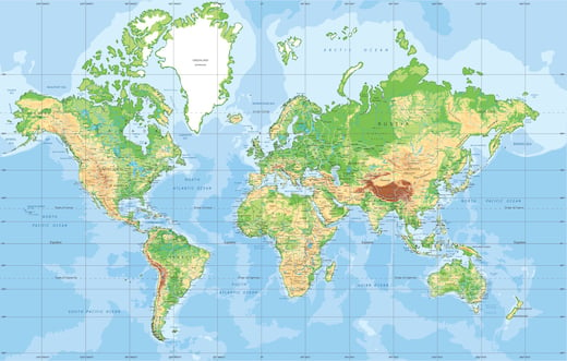 iStock-1147278196 world map