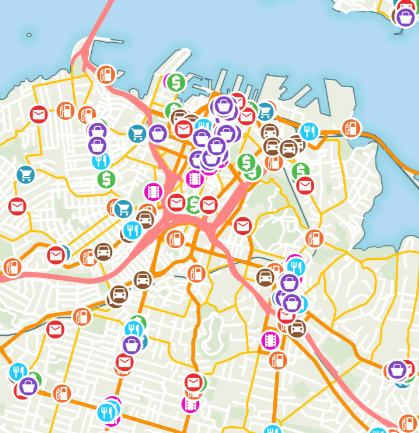 NationalMap Location Data